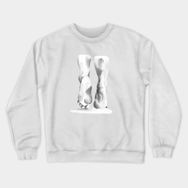 Feet Crewneck Sweatshirt by Bridgetdav